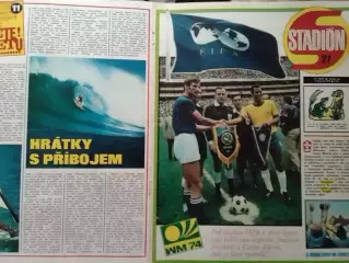 Stadion (Стадион).№ 27.1974. Футбол - 10-й ЧМ ПО ФУТБОЛУ. Оптом скидки до 30%!