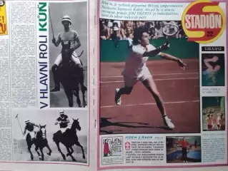 Stadion (Стадион).№ 22.1974.(Чех.) FOOTBAL.Конный спорт. Оптом скидки до 30%!