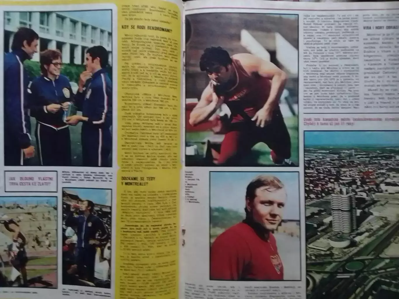 Stadion (Стадион).№ 33 1973 (Чех.) Мотогонки. Легкая атлетика. Оптом cкидки 30%! 1