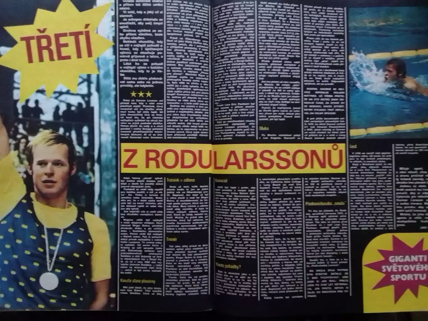 Stadion (Стадион).№ 33 1973 (Чех.) Мотогонки. Легкая атлетика. Оптом cкидки 30%! 2
