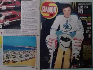 Stadion (Стадион).№ 39 (1057) 1973 (Чех.) Футбол. Велоспорт. Оптом cкидки 30%!