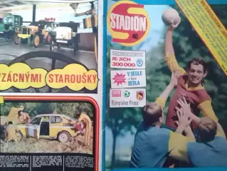 Stadion (Стадион).№ 40 1973 (Чех.) Футбол-Бразилия, плавание. Оптом cкидки 30%!