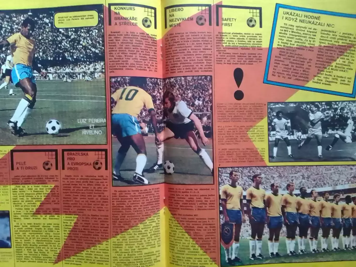 Stadion (Стадион).№ 34 (1052) 1973 (Чех.) Футбол БРАЗИЛИИ. Оптом cкидки до 30%! 3