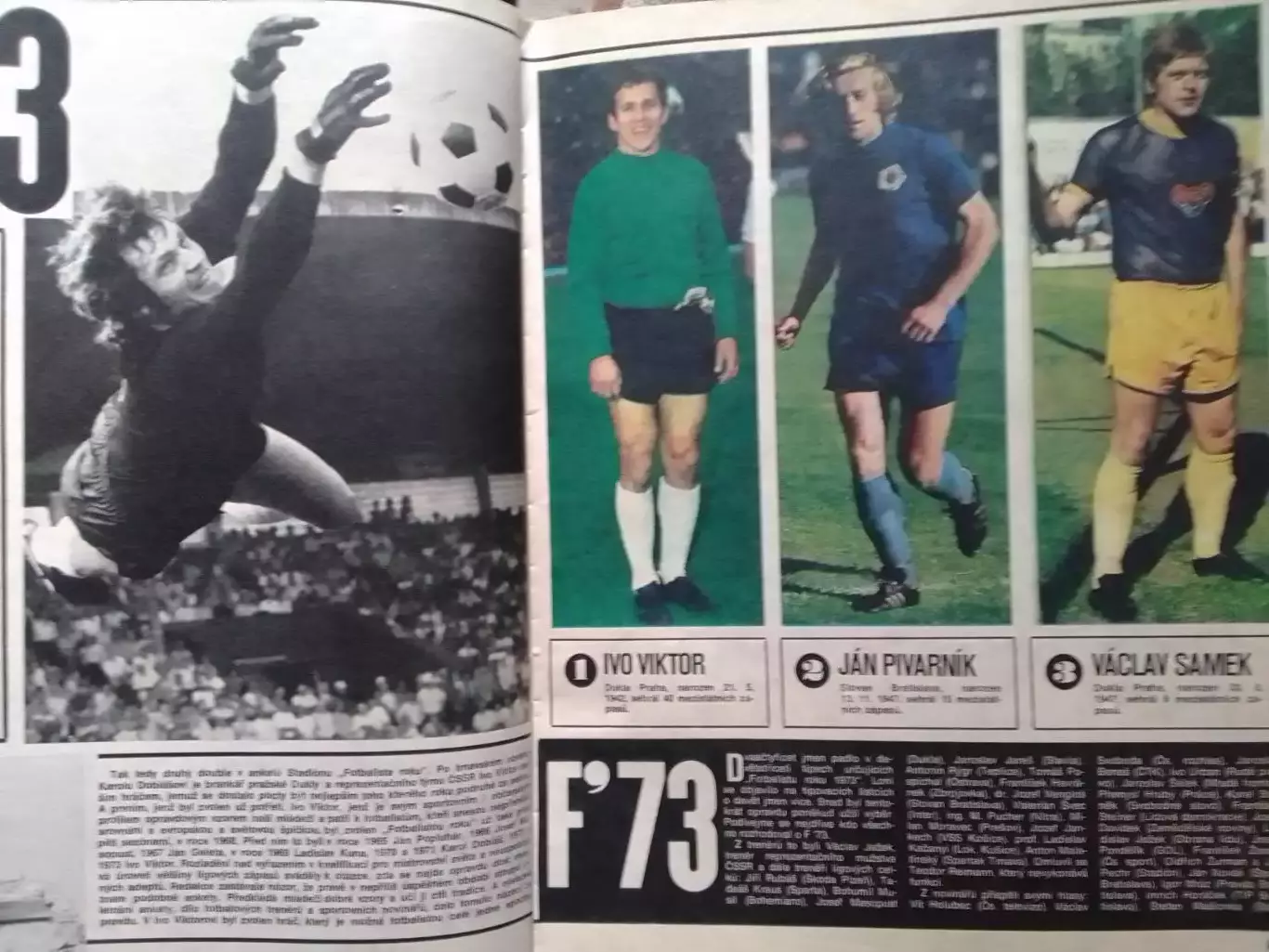 Stadion (Стадион).№ 48 (1066) 1973 (Чех.) Футбол-В.Коньков. Оптом cкидки до 30% 1