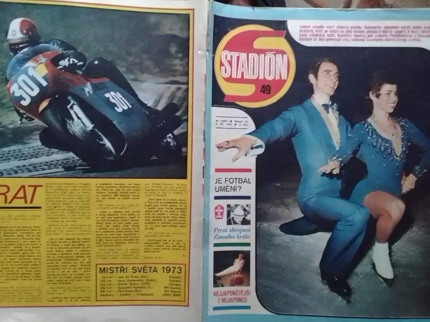 Stadion (Стадион).№ 49 1973 (Чех.) Футбол, ПЕЛЕ. Герд МЮЛЛЕР. Оптом cкидки 30%!