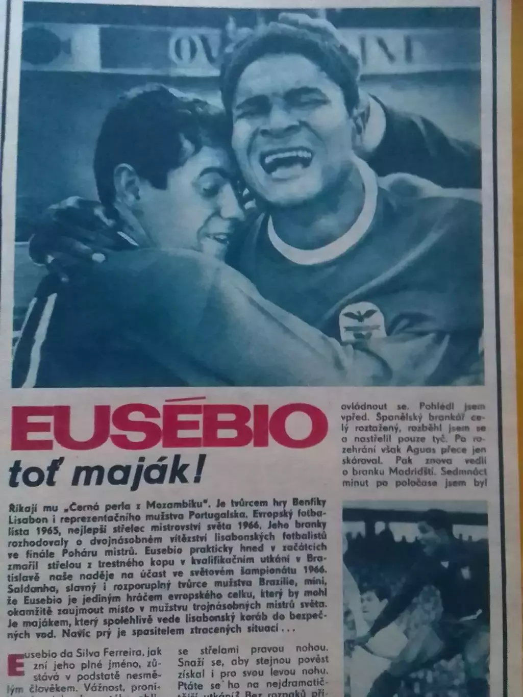 Stadion (Стадион). № 1.1972 (Чех.) Футбол-Ейсебио, Гарринча ОИ Оптом cкидки 30%! 1