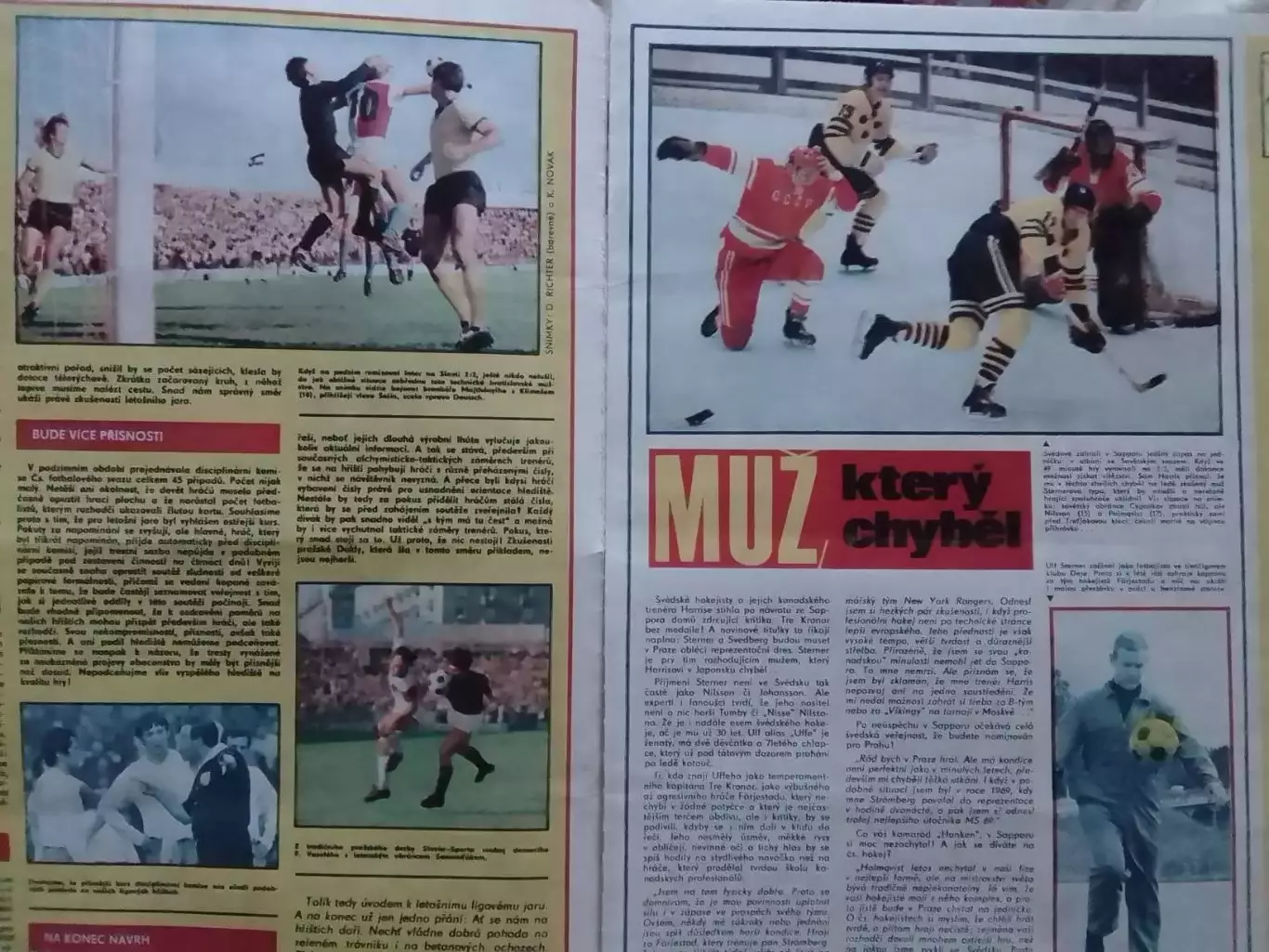 Stadion (Стадион).№ 11 (977) 1972 (Чех.) Футбол, Хоккей. Оптом cкидки до 30%! 1