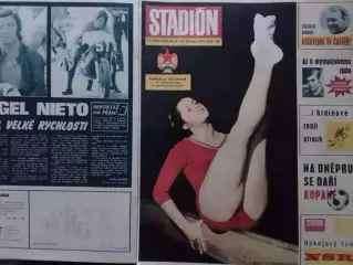 Stadion (Стадион). № 12 (973) 1972 (Чех.) Хоккей СССР. Футбол. Оптом cкидки 30%!