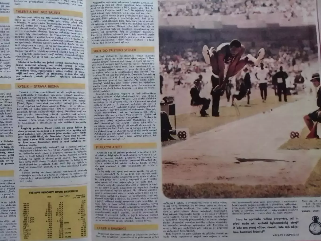 Stadion (Стадион).№ 13 (979) 1972 (Чех.) Рекорди легкоатлетики. Оптом cкидки 30% 2