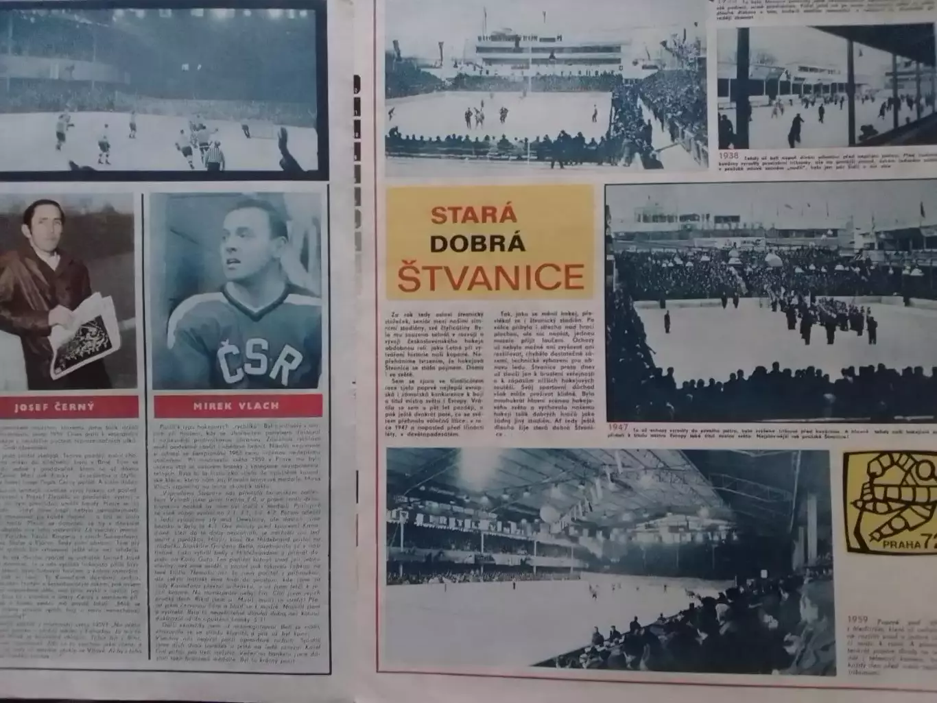 Stadion (Стадион).№ 14 (980) 1972 (Чех.) Хоккей ЧМ, Футбол. Оптом cкидки 30% 1