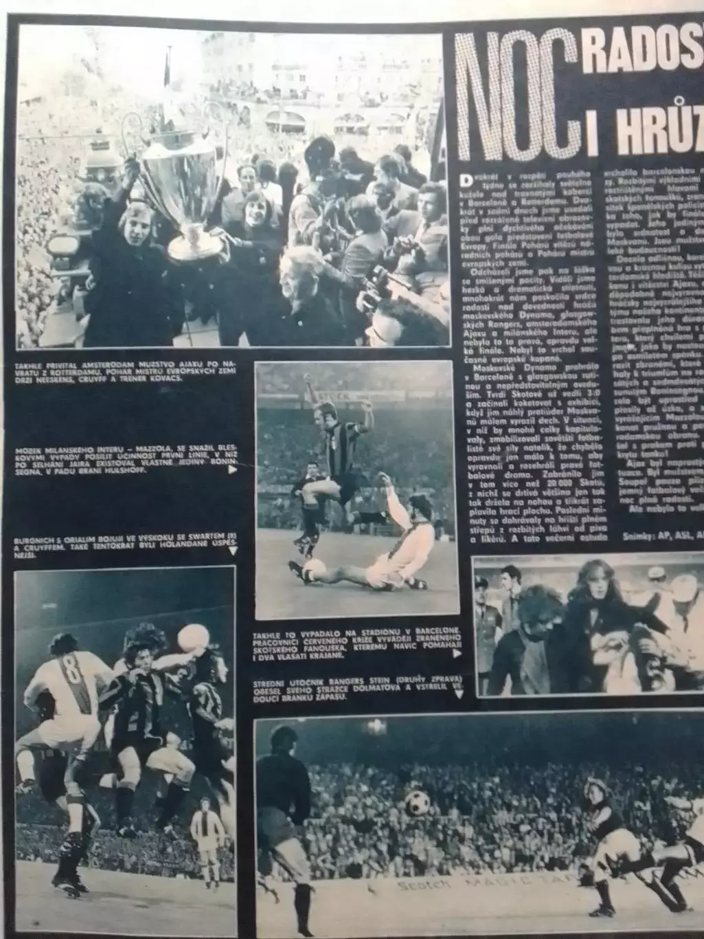 Stadion (Стадион).№ 25 (991) 1972 (Чех.) Футбол -АЯКС, РУДАКОВ Оптом cкидки 30%! 1