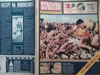 Stadion (Стадион).№ 34 (1000) 1972 (Чех.) ОИ в МЮНХЕНЕ. Оптом cкидки до 30%!