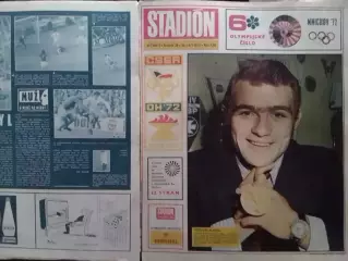Stadion (Стадион).№ 39 (1005) 1972 (Чех) ОИ. Хоккей- Еспозито,. Оптом cкидки 30%
