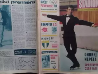 Stadion (Стадион).№ 50 1971 (Чех.) Футбол -АЯКС, Формула-1. Оптом cкидки 30%!