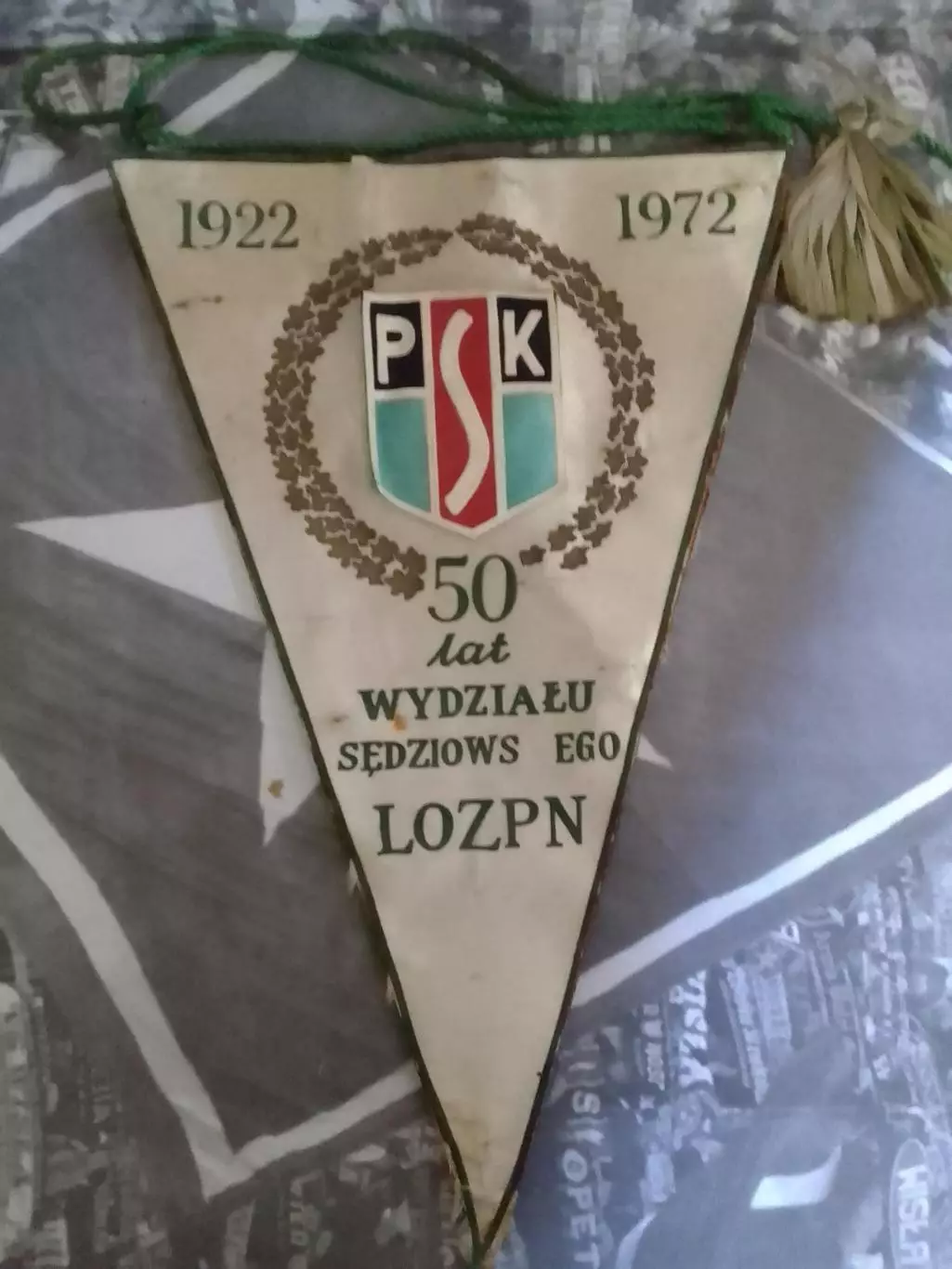 PSK 1922 - 1972 50 лет ЛОДЗИНСКОЙ ФУТБОЛЬНОЙ АССОЦИАЦИИ Раритет Оптом скидки 30%