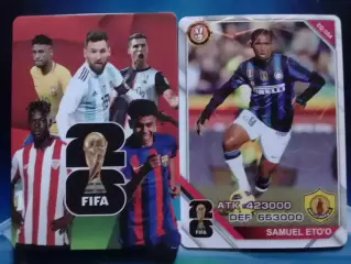 Карточка ЧМ ЧС 2026- Samuel ETOO. Самуель ЕТО. Интер, Оптом скидки 30%