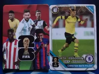 Карточка FIFA 2026 - Crristian Mate PULISIC, ПУЛИШИЧ, Челси. Оптом скидки 30%!