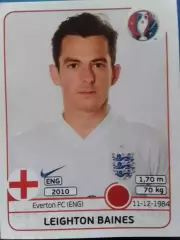 Наклейка Паннини. Leighton BAINES England. Everton. EURO 2016. Оптом скидки 30%!