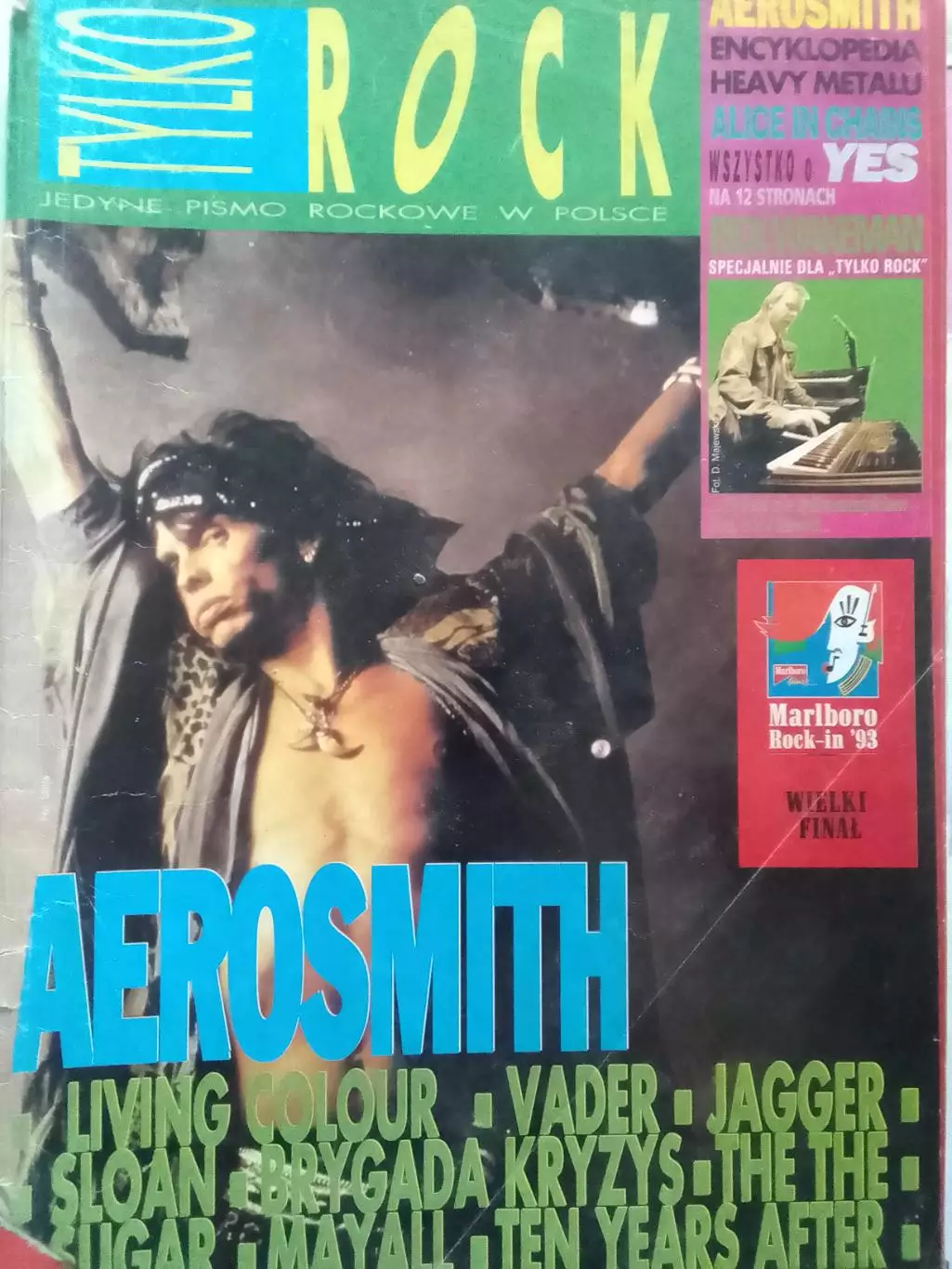 TYLKO ROCK (Только Рок) №5/1993 (Польша). Оптом скидки до 30%!