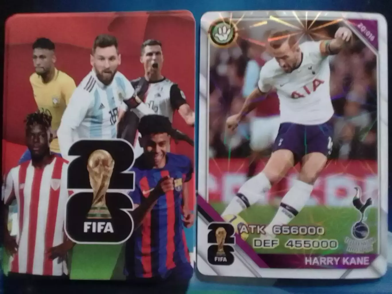 Карточка ЧМ ЧС 2026- Harry KANE. Гарри КЕЙН Тотенхем Хотспур. Оптом скидки 30%!