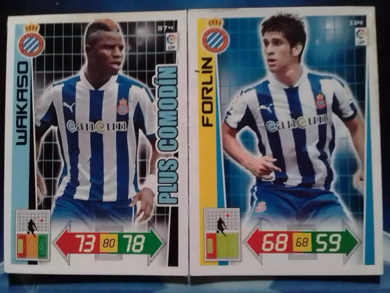 Карточка ВЕЙКЕЙС, WAKASO - ЕСПАНЬОЛ Испания 2012-13. Оптом скидки 30%