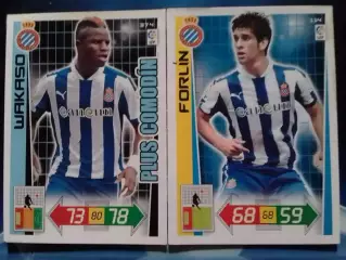 Карточка ВЕЙКЕЙС, WAKASO - ЕСПАНЬОЛ Испания 2012-13. Оптом скидки 30%