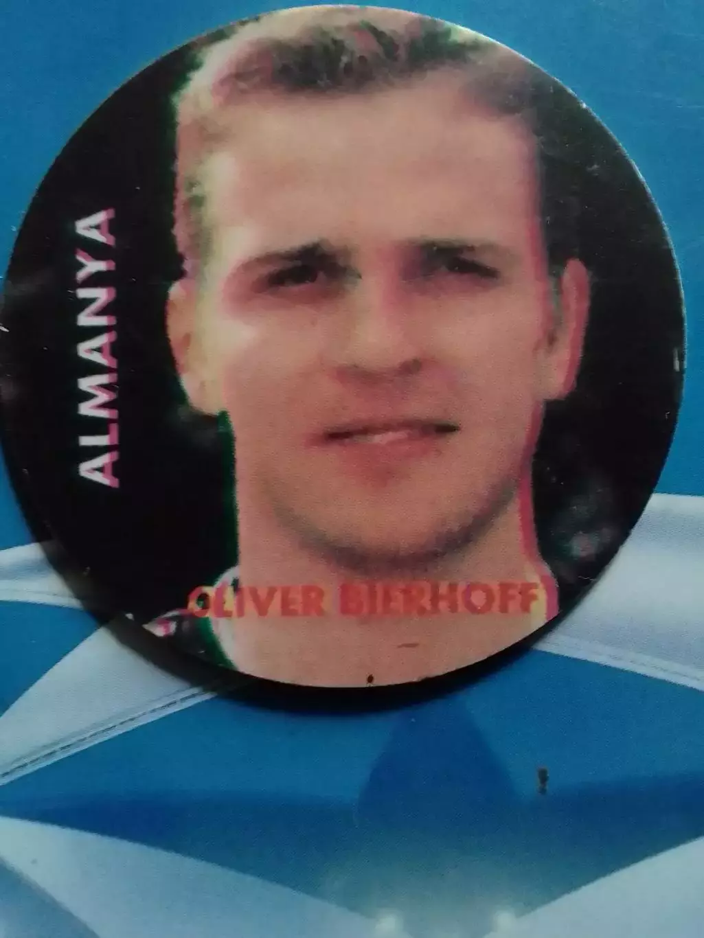 жетон O. BIERHOFF Оливер БИРХОФ Германия. FIFA WORLD CUP 2002 Оптом скидки 30%!