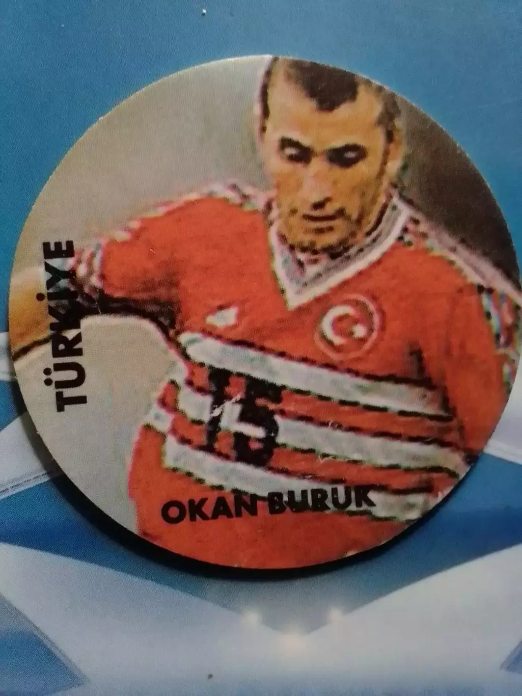 жетон Okan BURUK. Окан БУРУК. Турция. FIFA WORLD CUP 2002. Оптом скидки 30%!