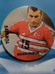 жетон Okan BURUK. Окан БУРУК. Турция. FIFA WORLD CUP 2002. Оптом скидки 30%!