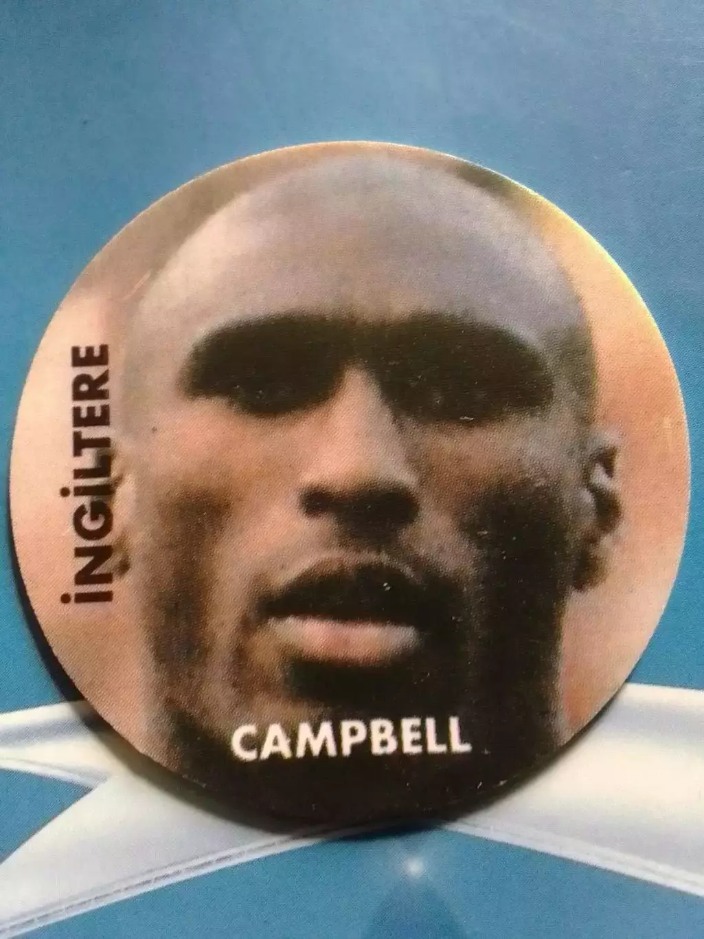 жетон CAMPBELL. КЕМПБЕЛЛ. Англия. FIFA WORLD CUP 2002 Оптом скидки 30%