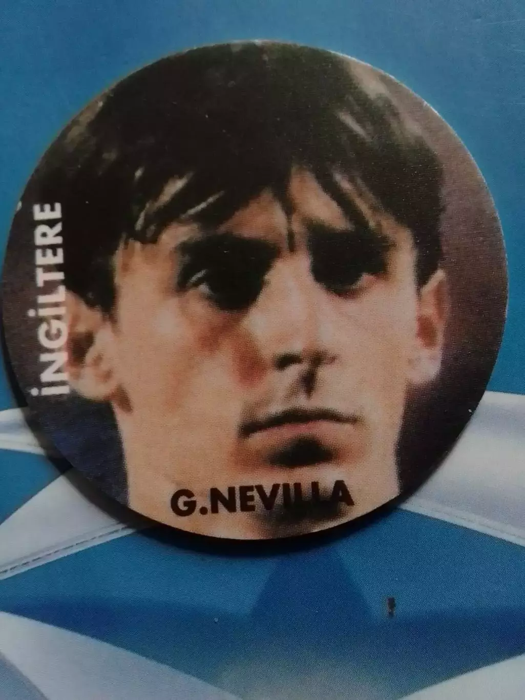 жетон G. NEVILLA. Дж. НЕВИЛ. Англия. FIFA WORLD CUP 2002 Оптом скидки 30%