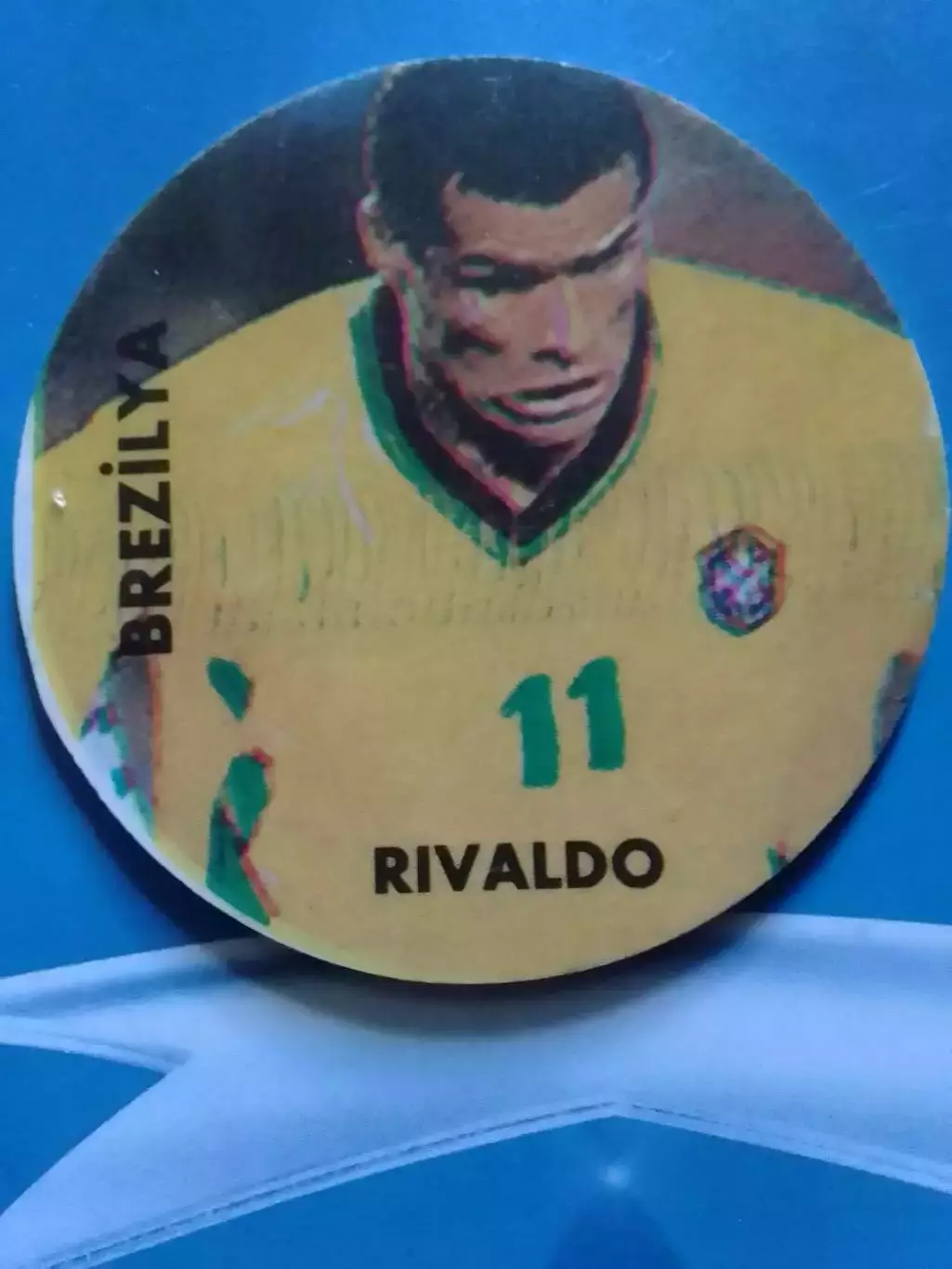 жетон RIVALDO / РИВАЛДО Бразилія. FIFA WORLD CUP 2002. Оптом скидки 30%!