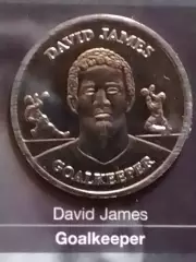 David JAMES. Девид ДЖЕЙМС -токен (сувенирная монета.proff). Оптом скидки до 30%!