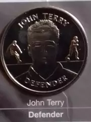 John TERRY. Джон ТЕРРИ - токен (сувенирная монета.proff). Оптом скидки до 30%!