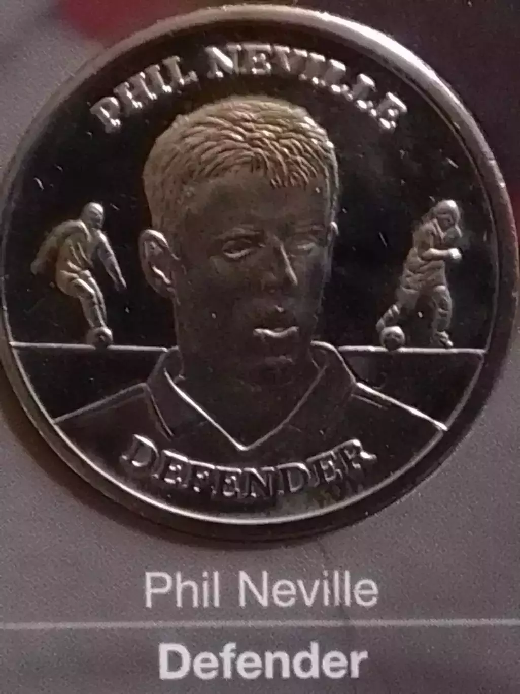 Phil NEVILLE. Фил НЕВИЛ- токен (сувенирная монета.proff). Оптом скидки до 30%