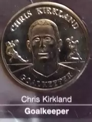 Chris KIRKLAND Англия - токен (сувенирная монета.proff). Оптом скидки до 30%!