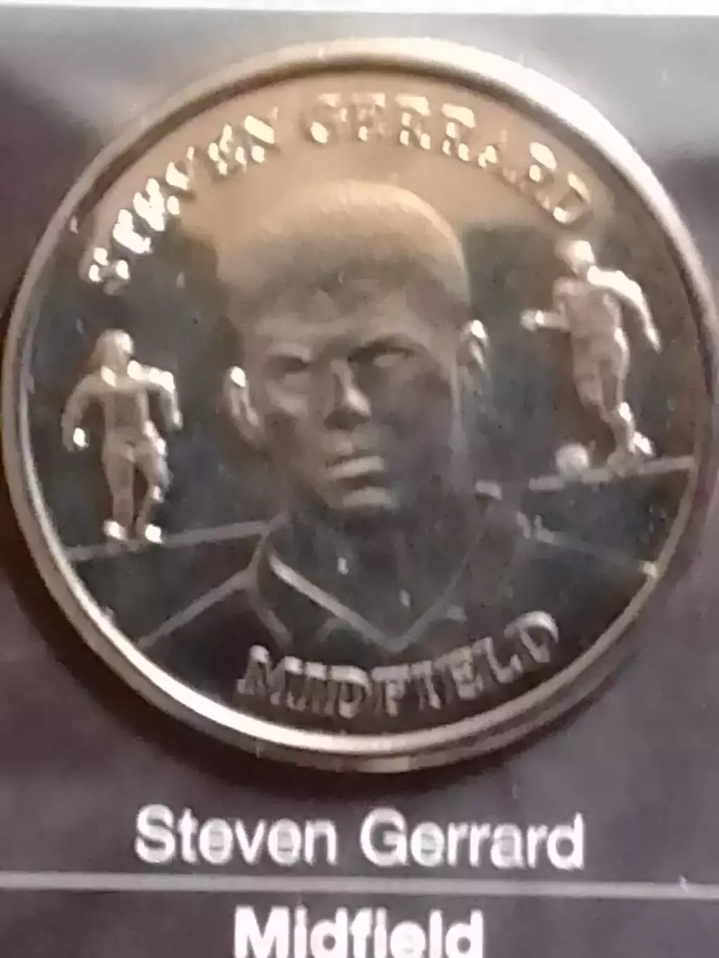 GERRARD. Стивен ДЖЕРРАРД- токен (сувенирная монета 2004.proff). Оптом скидки 30%
