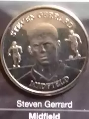GERRARD. Стивен ДЖЕРРАРД- токен (сувенирная монета 2004.proff). Оптом скидки 30%