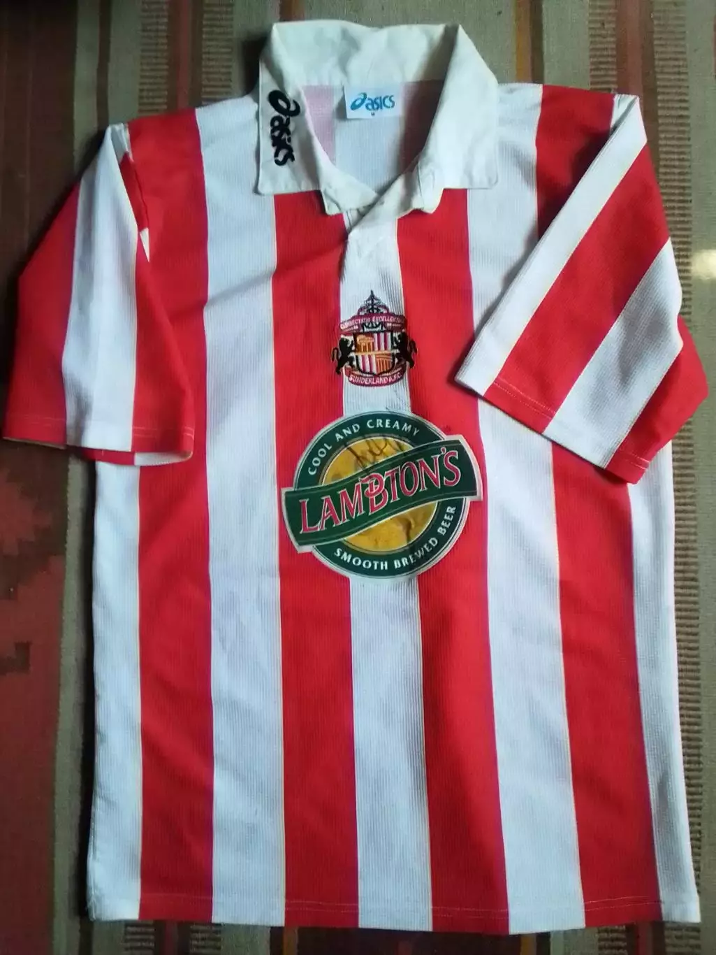 Фирменная футболка SUNDERLAND A.F.C. Домашняя 1997-1999. Оптом скидки до 30%!