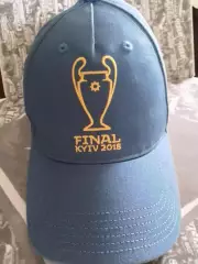 Кепка стюарта FINAL KYIV 2018. ФИНАЛ ЛЧ Киев 2018 Раритет. Оптом скидки до 30%
