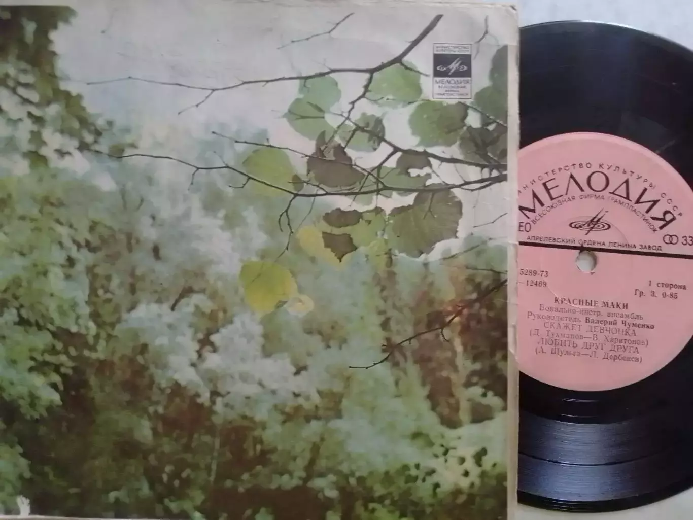 ВИА КРАСНЬІЕ МАКИ - Все, что бьіло. Скажет девченка. 7 -1973. Оптом скидки 30%!
