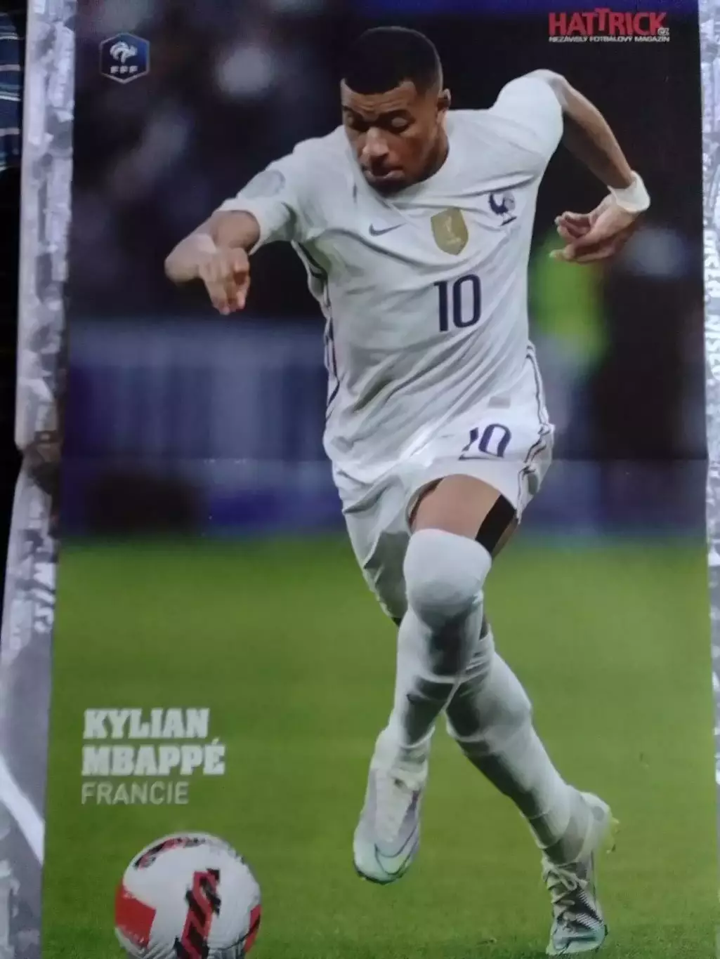 Kylian MBAPPE Килиан МБАПЕ / Карим БЕНЗЕМА Франция (27 х 41 см) Оптом скидки 30%