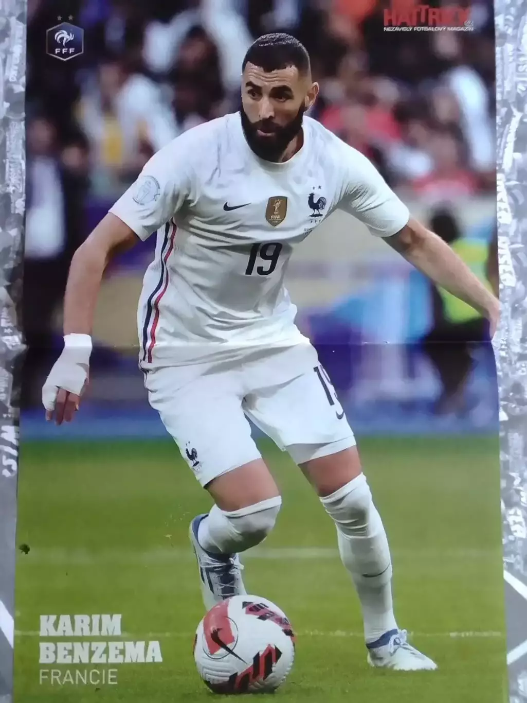 Kylian MBAPPE Килиан МБАПЕ / Карим БЕНЗЕМА Франция (27 х 41 см) Оптом скидки 30% 1