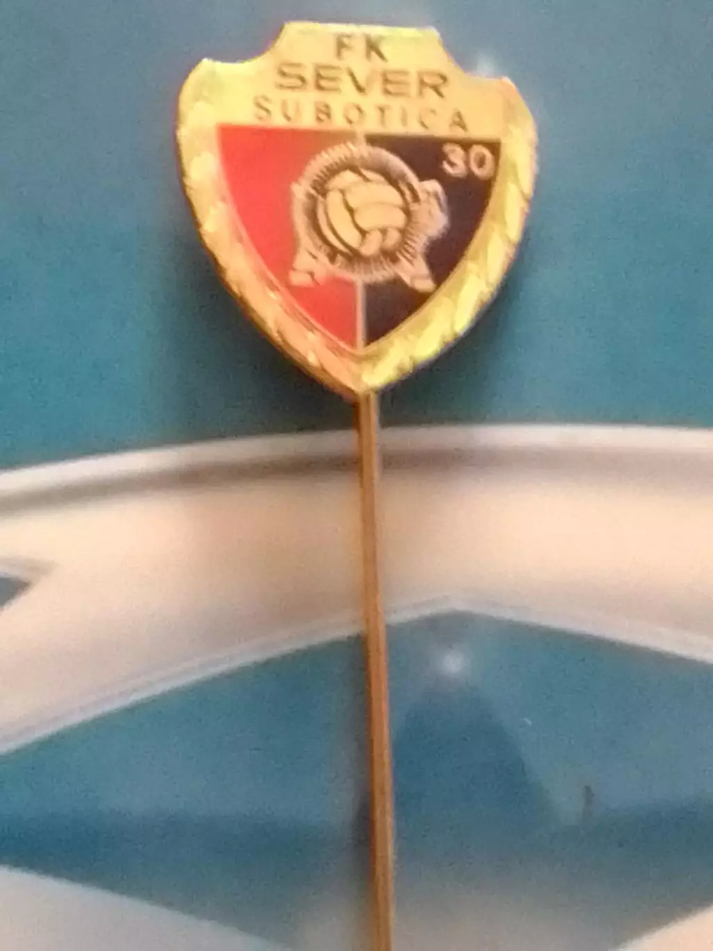 Футбольн. знак. FK SEVER Subotica. СЕВЕР Суботица. Раритет. Оптом скидки до 30%