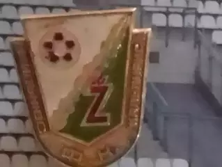 Футбольн. значок. серия 32-9. ЖАЛЬГИРИС Вильнюс. Footbal Badge Оптом скидки 35%!