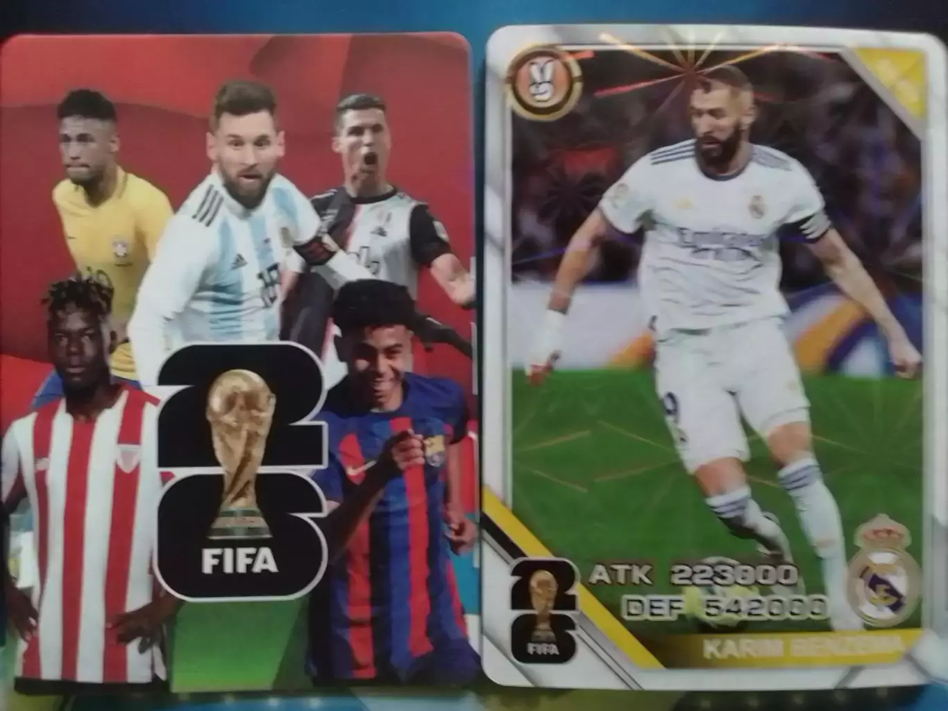 Карточка FIFA 26 - Karim BENZEMA, Карим БЕНЗЕМА. Реал Мадрид. Оптом скидки 30%!