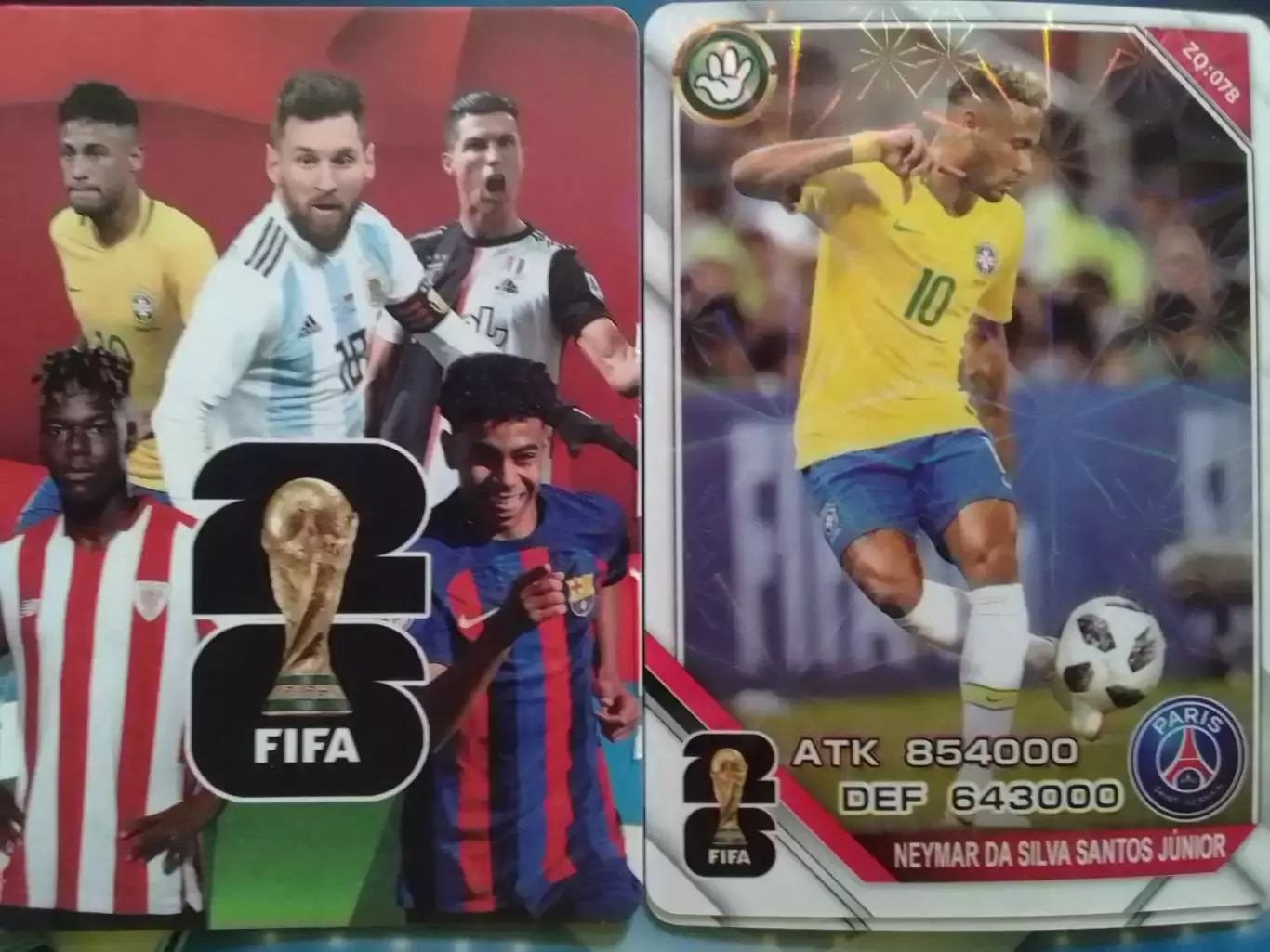 Карточка FIFA 2026 - NEYMAR DA SILVA SANTOS JUNIOR. НЕЙМАР.. Оптом скидки 30%!