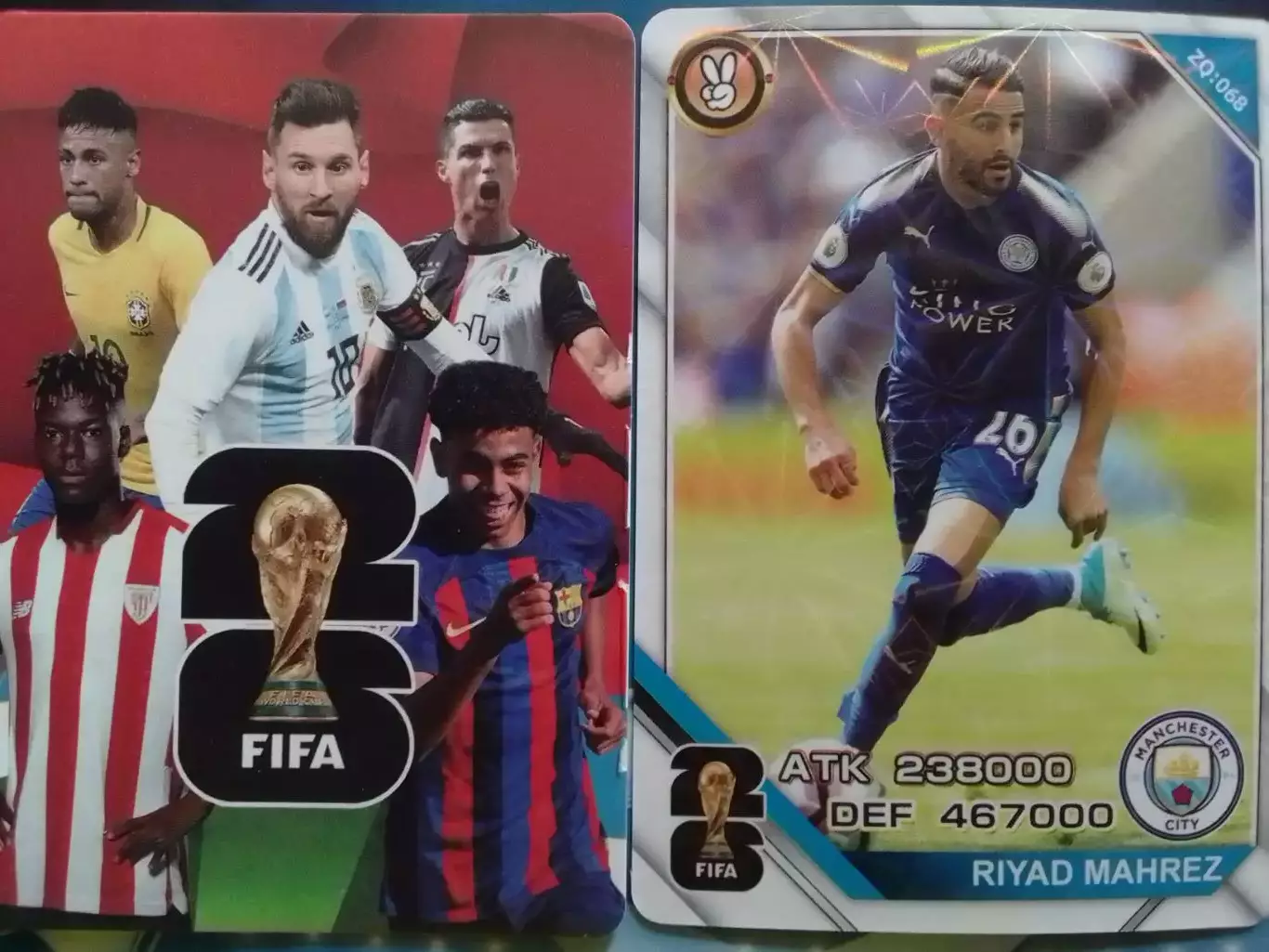 Карточка FIFA 2026 - MAHREZ Riyad. Рияд МАРЕЗ. Манчестер Сити. Оптом скидки 30%!