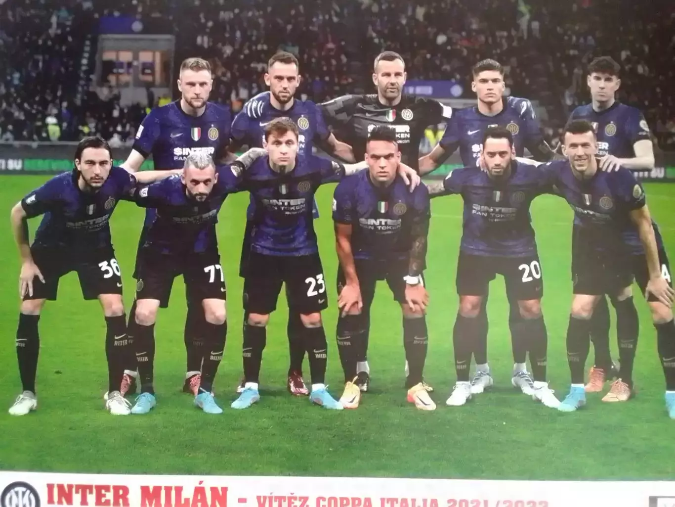 INTER МИЛАН Обладат. кубка Италии /РЕАЛ Бетис 2021-22 (А4)! Оптом СКИДКИ 30%!