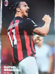 AC MILAN. МИЛАН - IBRAHIMOVICH / СОУЧЕК. ВЕСТ ХЕМ (27 х 40 см) Оптом скидки 30%!